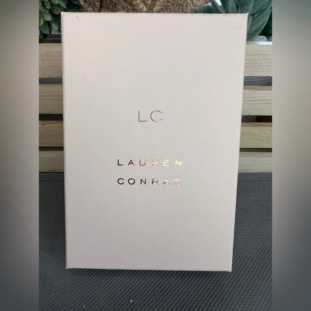LC Lauren Conrad Pink/Silver Necklace and Earrings Set - Picture 4 of 4